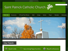 Tablet Screenshot of church.stpatswashington.com